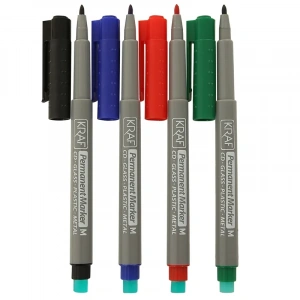 Kraf 260 M Silgili Asetat Kalemi Seti 4 Renk