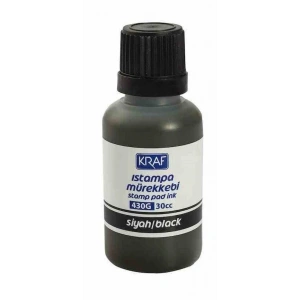 Kraf 430G Istampa Mürekkebi 30cc Siyah