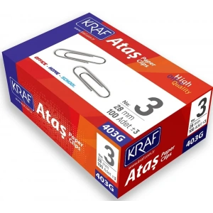 Kraf Ataş No:3 28 mm. 100 Adet