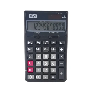 Kraf Hesap Makinesi Masaüstü 12 Hane HM-135