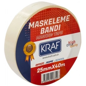Kraf Maskeleme Bandı 25 mm.