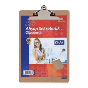 Kraf Sekreterlik A4 Kapaksız Ahşap 1065