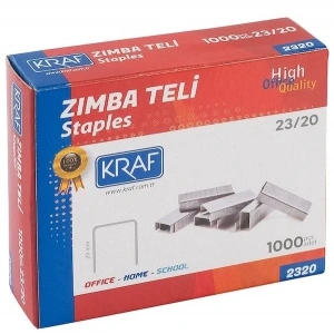 Kraf Zımba Teli 23/20 1000li