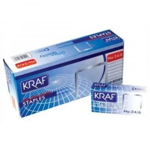 Kraf Zımba Teli 24/6 Sarı 1000li 255G