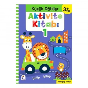 Küçük Dahiler Aktivite Kitabı 1 – 3+ Yaş