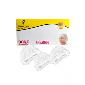 Kutulu BONE Tek Kullanımlık Lastik Halkalı 100 Adet