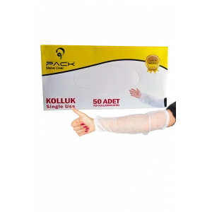 Kutulu Kolluk Tek Kullanımlık Lastikli 50 Adet