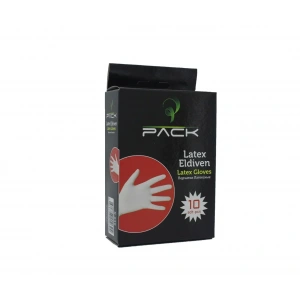 Lateks Pudralı Eldiven 10  Lu.