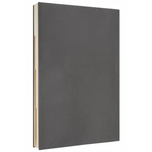 Laton Aina A5 Tarihsiz Planlayıcı Premium Termo Deri Yumuşak Kapak Defter 14x21cm 368 Sayfa Koyu Gri