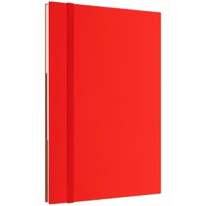 Laton Kolme A5 Not Ve Tasarım Defteri Kumaş Sert Kapak Defter 14x21cm 192 Yaprak Kırmızı