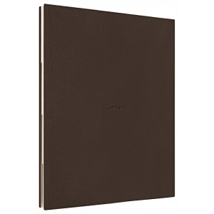 Laton Koppi B5 Tarihsiz Planlayıcı Toplantı Organizatörü Termo Deri Yumuşak Kapak Defter 18x23cm 128 Yaprak Koyu Kahverengi
