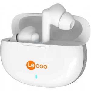 Lecoo Ew306byz Kablosuz Tws Bluetooth Kulak İçi Mikrofonlu Kulaklık Beyaz