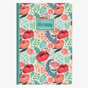 LEGAMİ A5NOT0016 OKUL DEFTERİ A5 KARELİ FLOWER