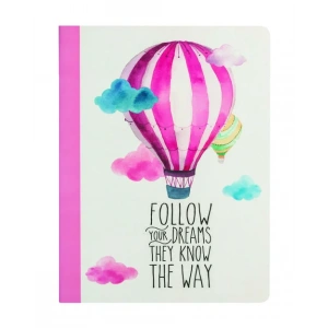 LEGAMİ B5NOT OKUL DEFTERİ B5 ÇİZGİLİ FOLLOW DREAMS