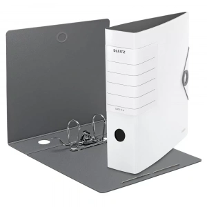 Leitz 1112 Solid Beyaz Lastikli Geniş Klasör