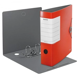 Leitz 1112 Solid Kırmızı Lastikli Geniş Klasör