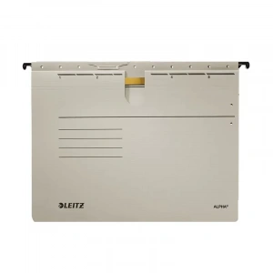 Leitz 1984 Alpha Telli Askılı Dosya Gri 25li