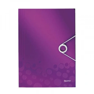 LEİTZ 4599 ACTİVE WOW İNCE LASTİKLİ DOSYA METALİK MOR