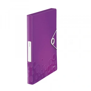 Leitz 4629 Active Wow Kalın Lastikli Dosya Metalik Mor