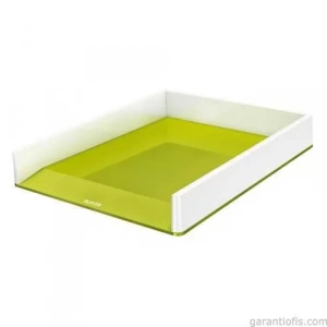 Leitz 5361 Wow Duo Metalik Yeşil Evrak Rafı