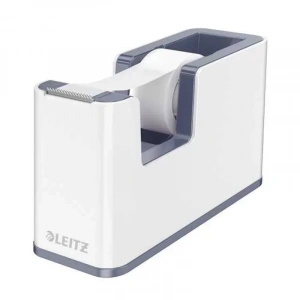 Leitz 5364 Wow Duo Çift Renk Bant Makinesi Metalik Beyaz