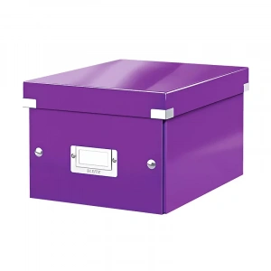 Leitz 6043 Wow C&s Küçük Boy Saklama Kutusu Metalik Mavi