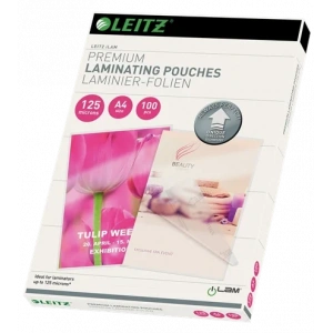 Leitz 7481 Laminasyon Poşeti A4 / 125 Mikron (100 Lü Paket)
