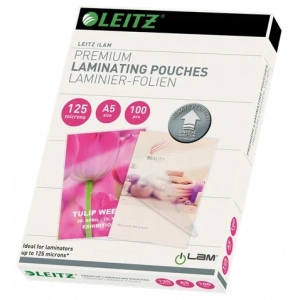 Leitz 7493 Laminasyon Poşeti A5 / 125 Mikron (100 Lü Paket)