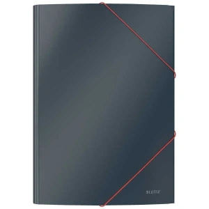 Leitz Cosy Soft Touch Lastik Kilitli Dosya A4 Gri