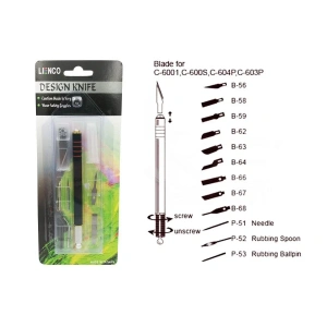 Lenco Design Kretuar Bıçak Seti 5 Fonksiyonlu