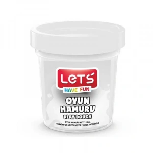 Lets Oyun Hamuru Beyaz 115 Gr L8440-5