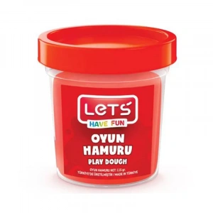 Lets Oyun Hamuru Kırmızı 115 Gr L8440-2