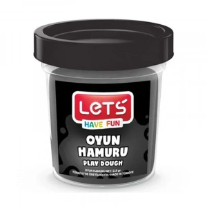 Lets Oyun Hamuru Siyah 115 Gr L8440-10