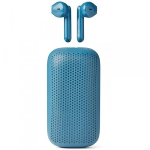 Lexon Speakerbuds Bluetooth Kulaklık & Bluetooth Hoparlör Mavi La127b