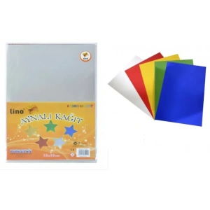 Lıno 2708jQ-m Mavi Aynalı Kağıt 50x70 Cm 10 Lu