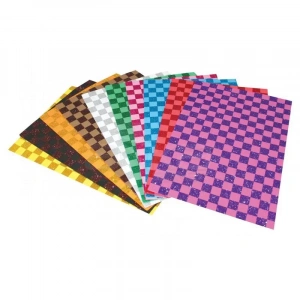 Lino Karadeniz Kare Desenli Simli Eva 20x30 Cm 10 Renk 2802j-3