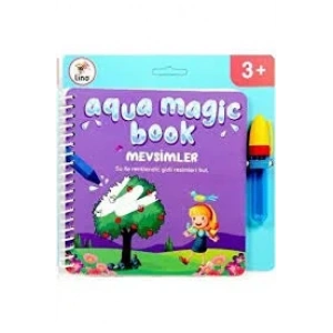 LINO TFL-1005 AQUA MAGIC BOOK MEVSİMLER SİHİRLİ BOYAMA KİTABI