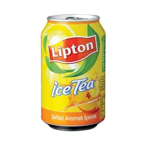 Lipton Ice Tea Şeftali Aromalı Soğuk Çay 330 ml (24 lü Koli)