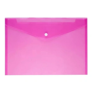 Lotte Çıtçıtlı Dosya A4 Pembe