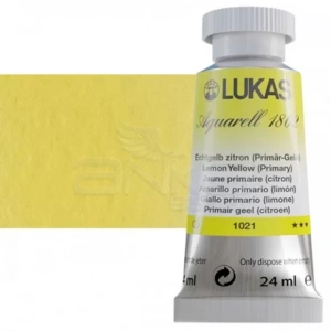 Lukas Aquarell 1862 Artist 24ml Sulu Boya 1021 Lemon Yellow Seri 2