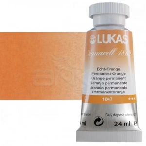 Lukas Aquarell 1862 Artist 24ml Sulu Boya 1047 Permanent Orange Seri 2