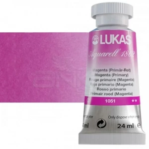 Lukas Aquarell 1862 Artist 24ml Sulu Boya 1051 Magenta Seri 2