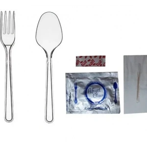 Lüks Set Çatal + Kaşık 6  Lı (yemek Seti) 100 lü