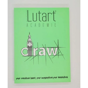 Lutart Academie Sketchbook Çizim Defteri 19x25,5cm Yeşil 100gr 120yp
