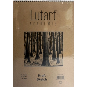 Lutart Kraft Çizim Defteri A4 70gr 50syf