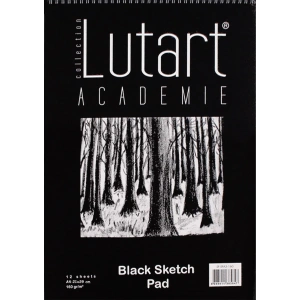 Lutart Siyah Çizim Defteri (A4) 160gr 12 Sayfa
