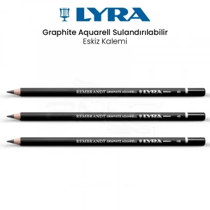 Lyra Rembrandt Graphite Aquarell Sulandırılabilir Eskiz Kalemi