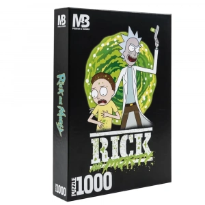 Mabbels Puzzle 1000 Parça Rick And Morty Portral PZL-388753
