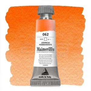 Maimeri Blu Tüp Sulu Boya 12 ml S1 No:062 Permanent Orange