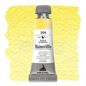 Maimeri Blu Tüp Sulu Boya 12 ml S1 No:104 Naples Yellow